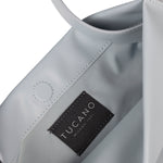 Borsa a spalla da donna 100% PET riciclato BGNTSH-S-Azzurro Tucano