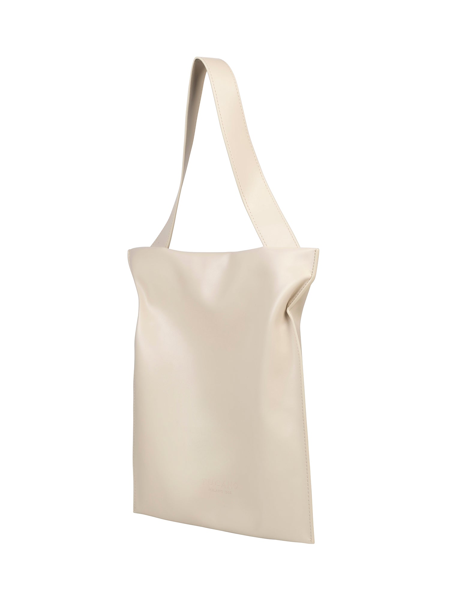Borsa a spalla da donna 100% PET riciclato BGNTSH-S-Beige Tucano