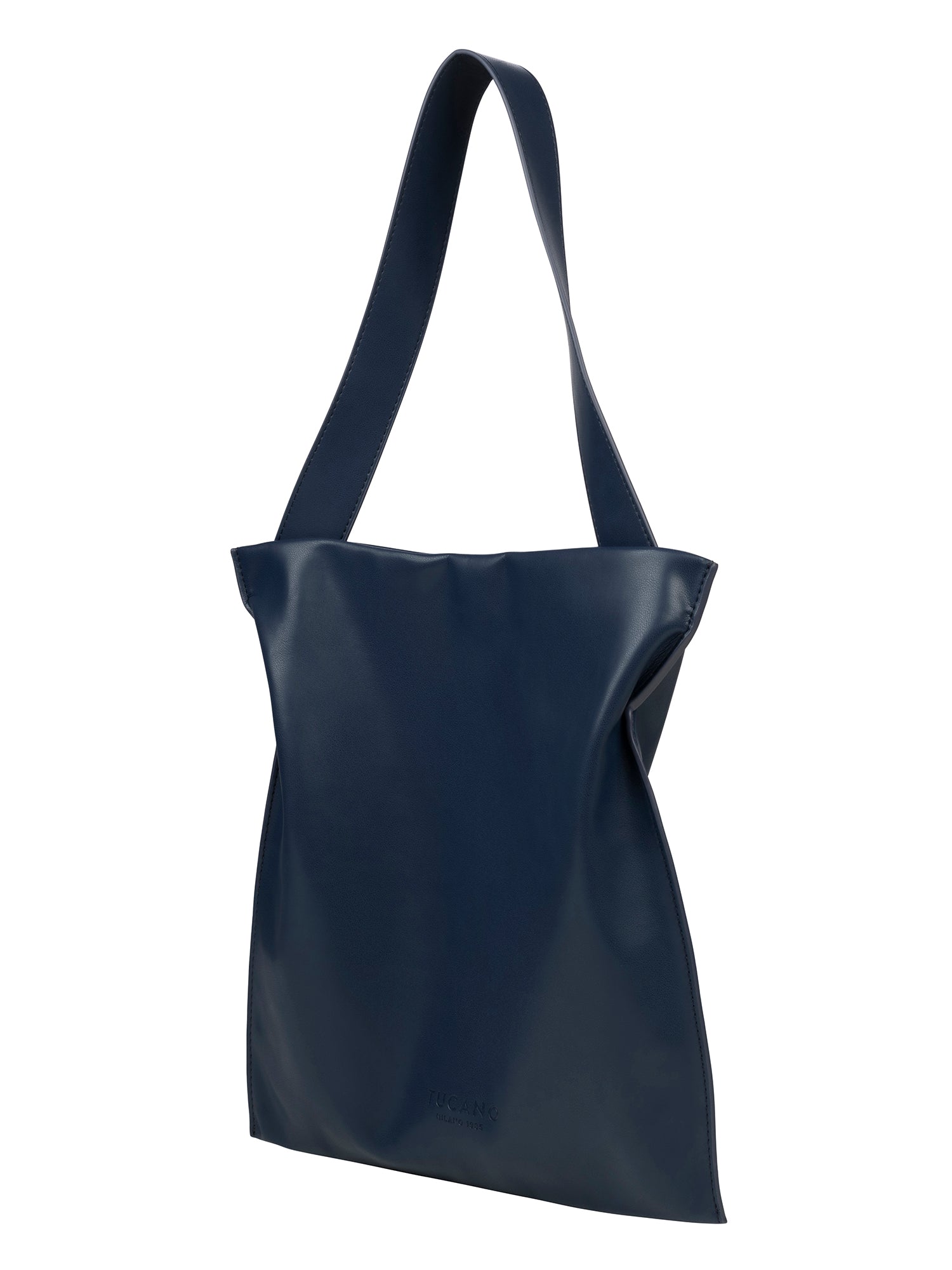 Borsa a spalla da donna 100% PET riciclato BGNTSH-S-Blu Tucano
