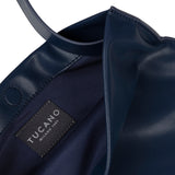 Borsa a spalla da donna 100% PET riciclato BGNTSH-S-Blu Tucano