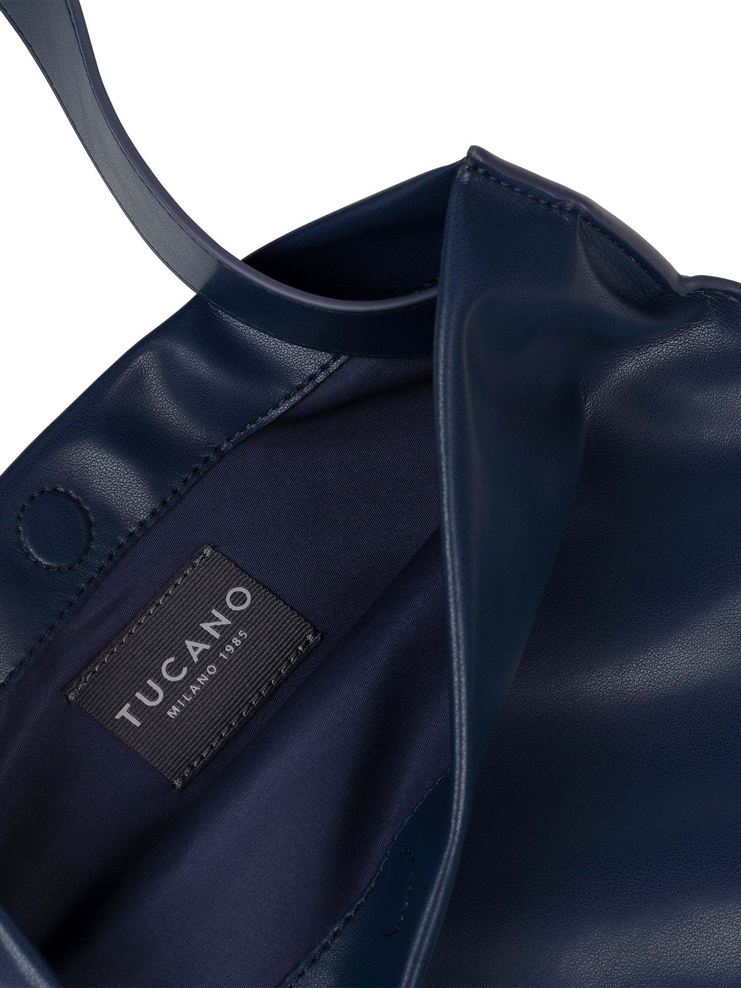 Borsa a spalla da donna 100% PET riciclato BGNTSH-S-Blu Tucano