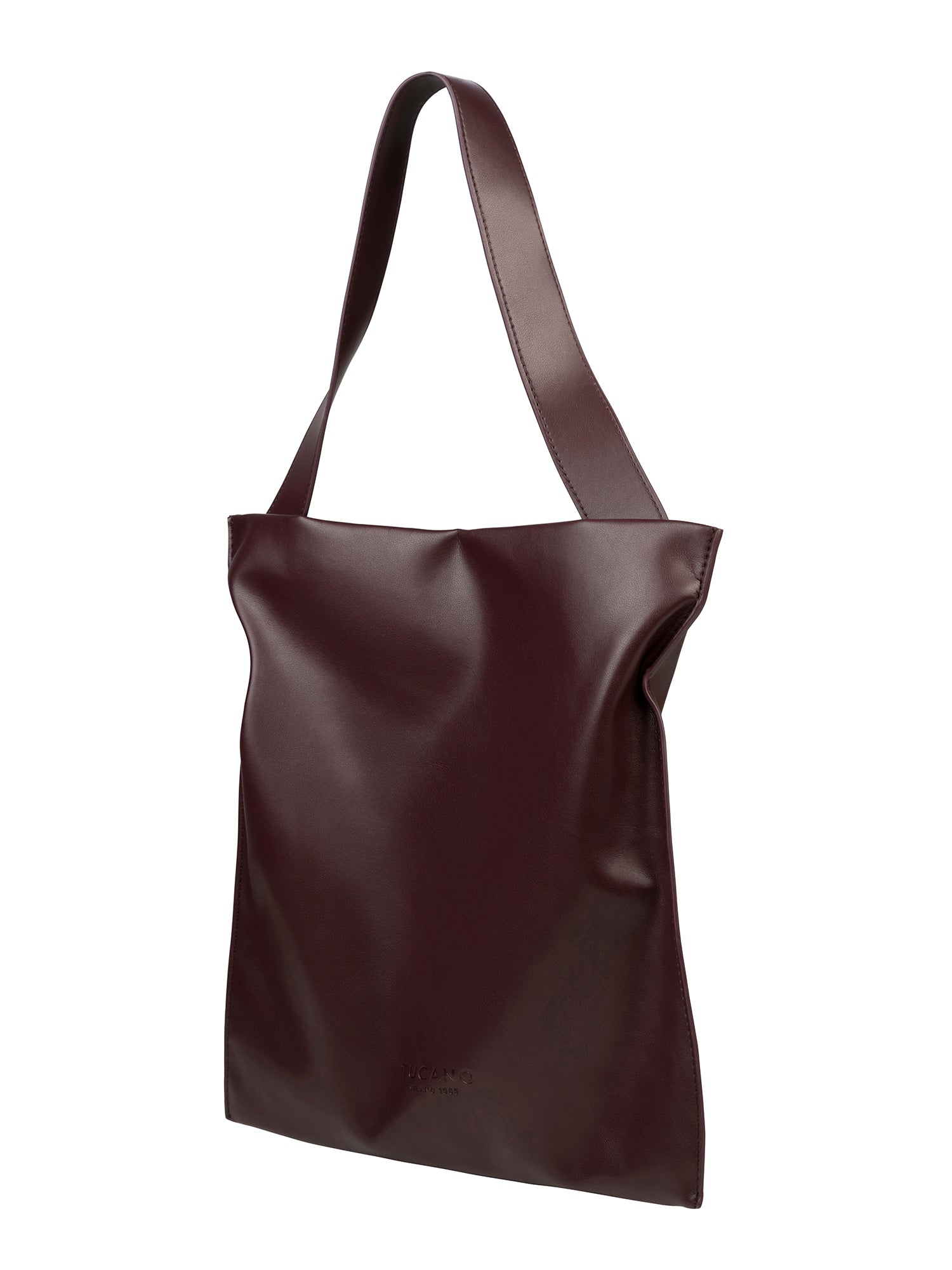Borsa a spalla da donna 100% PET riciclato BGNTSH-S-Viola Tucano