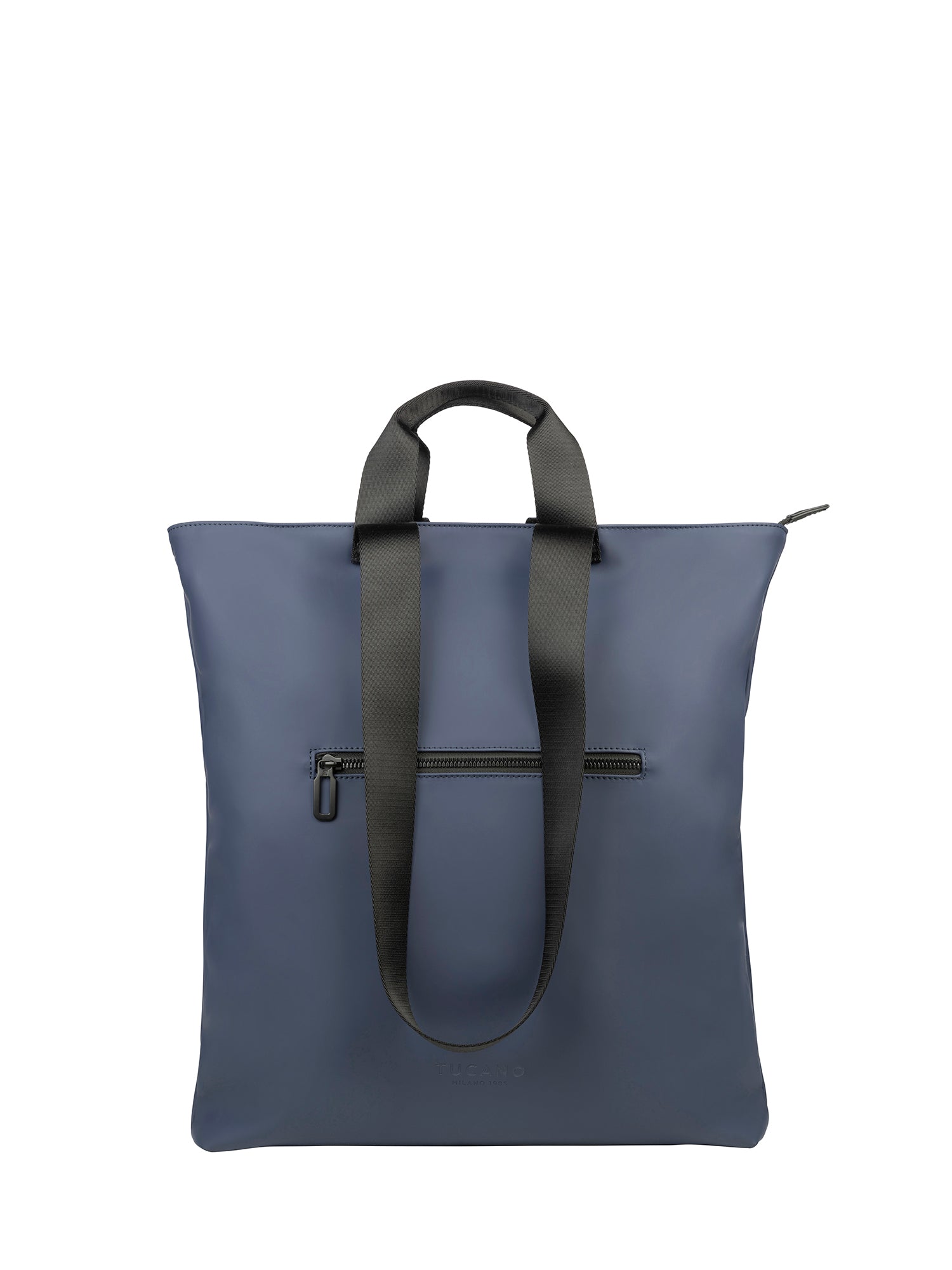 Borsa a spalla da donna PET riciclato BGOMSH-Blu Tucano
