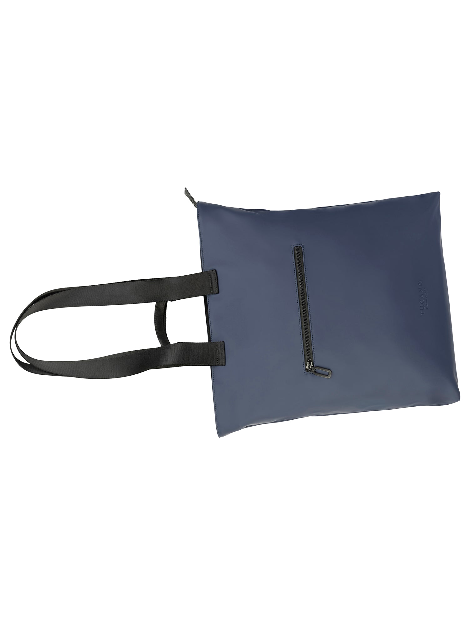 Borsa a spalla da donna PET riciclato BGOMSH-Blu Tucano