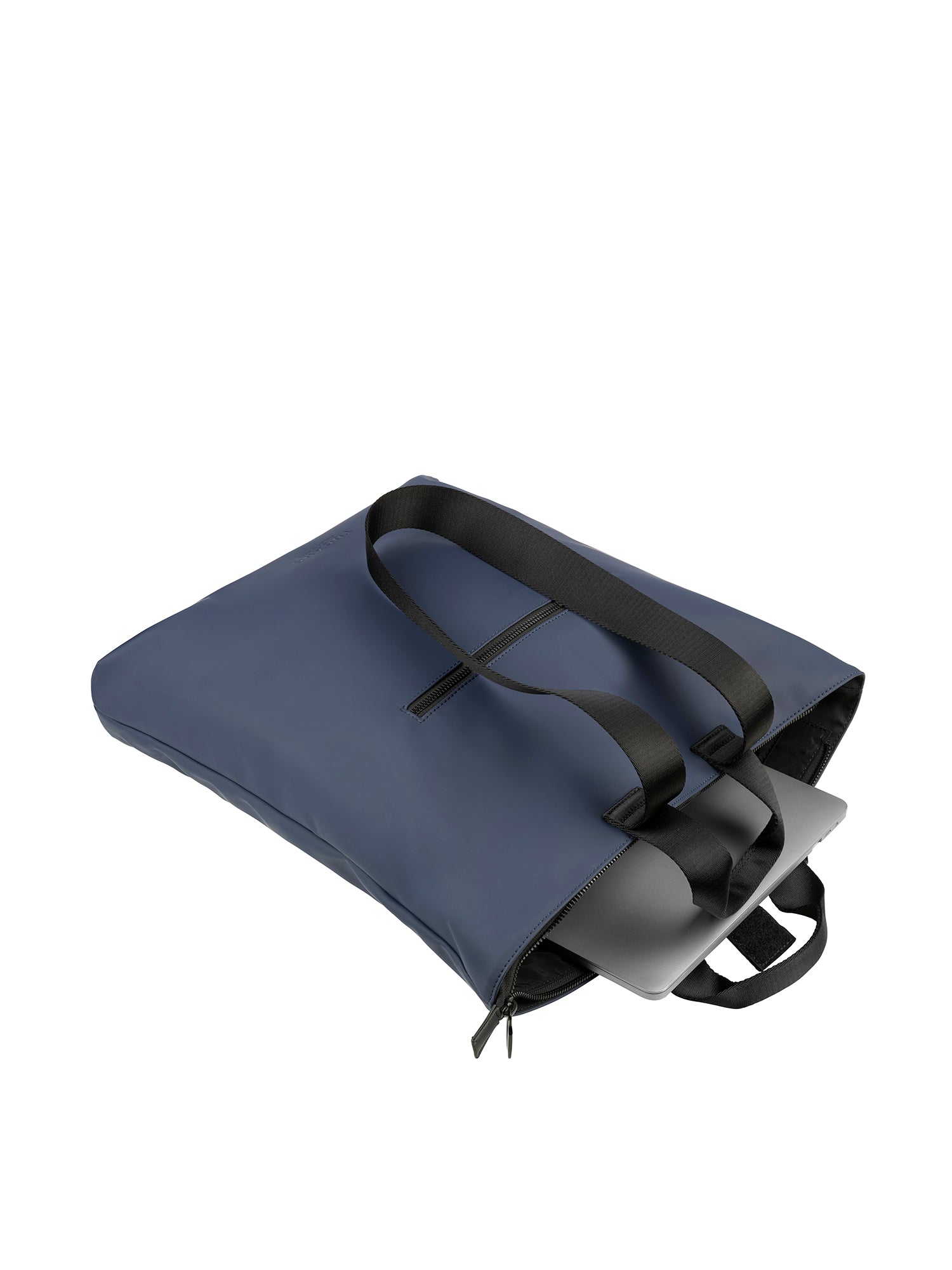 Borsa a spalla da donna PET riciclato BGOMSH-Blu Tucano