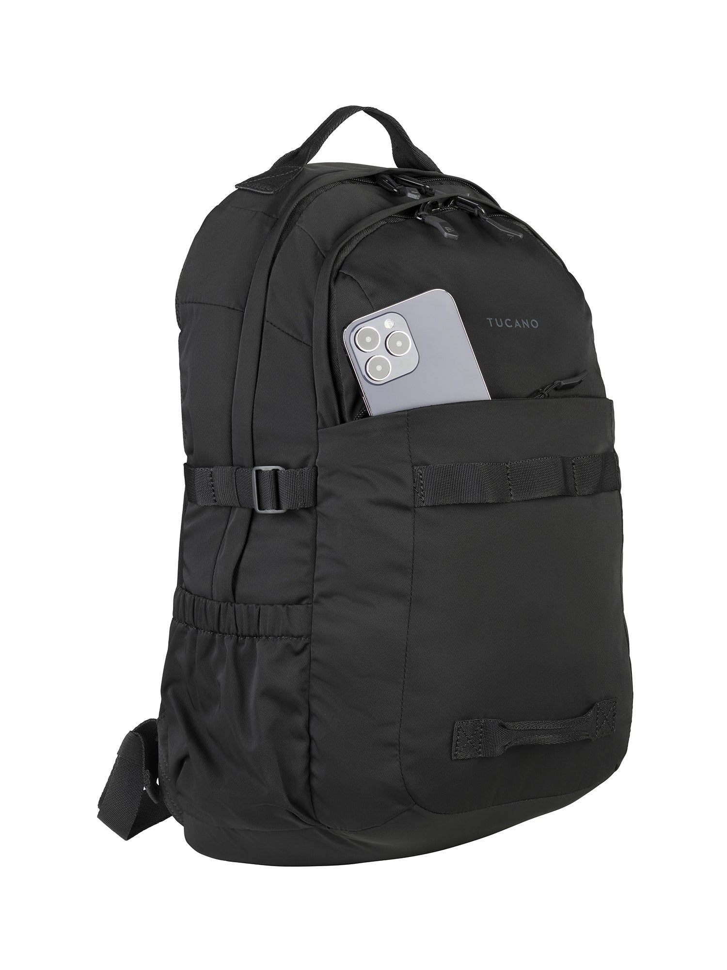 Zaino unisex in PET riciclato Casual BKBAND15-Nero Tucano
