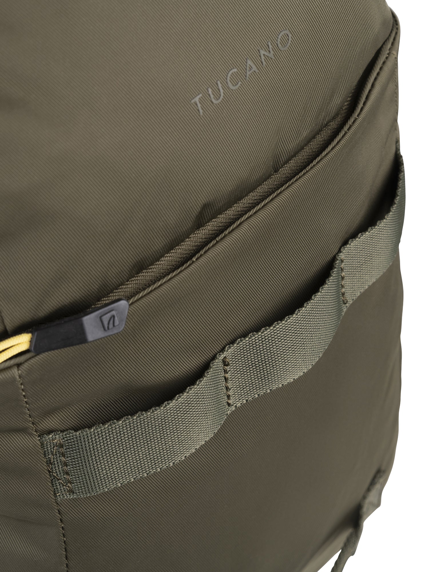 Zaino unisex in PET riciclato Casual BKBAND15-Verde militare Tucano
