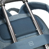 Zaino unisex in PET riciclato Casual BKBIT-Blu Tucano