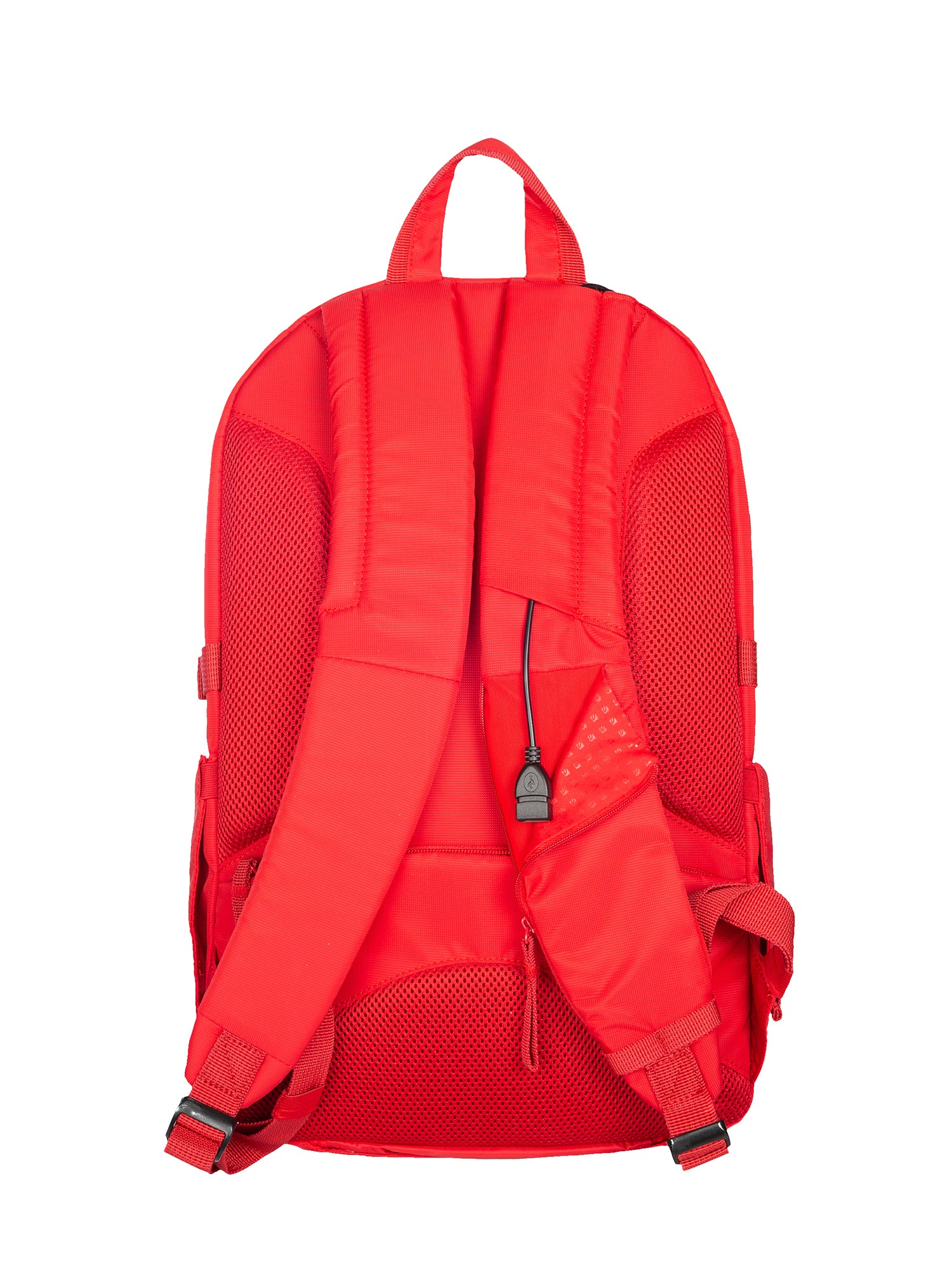 Zaino unisex in nylon Casual BKBRA-Rosso Tucano