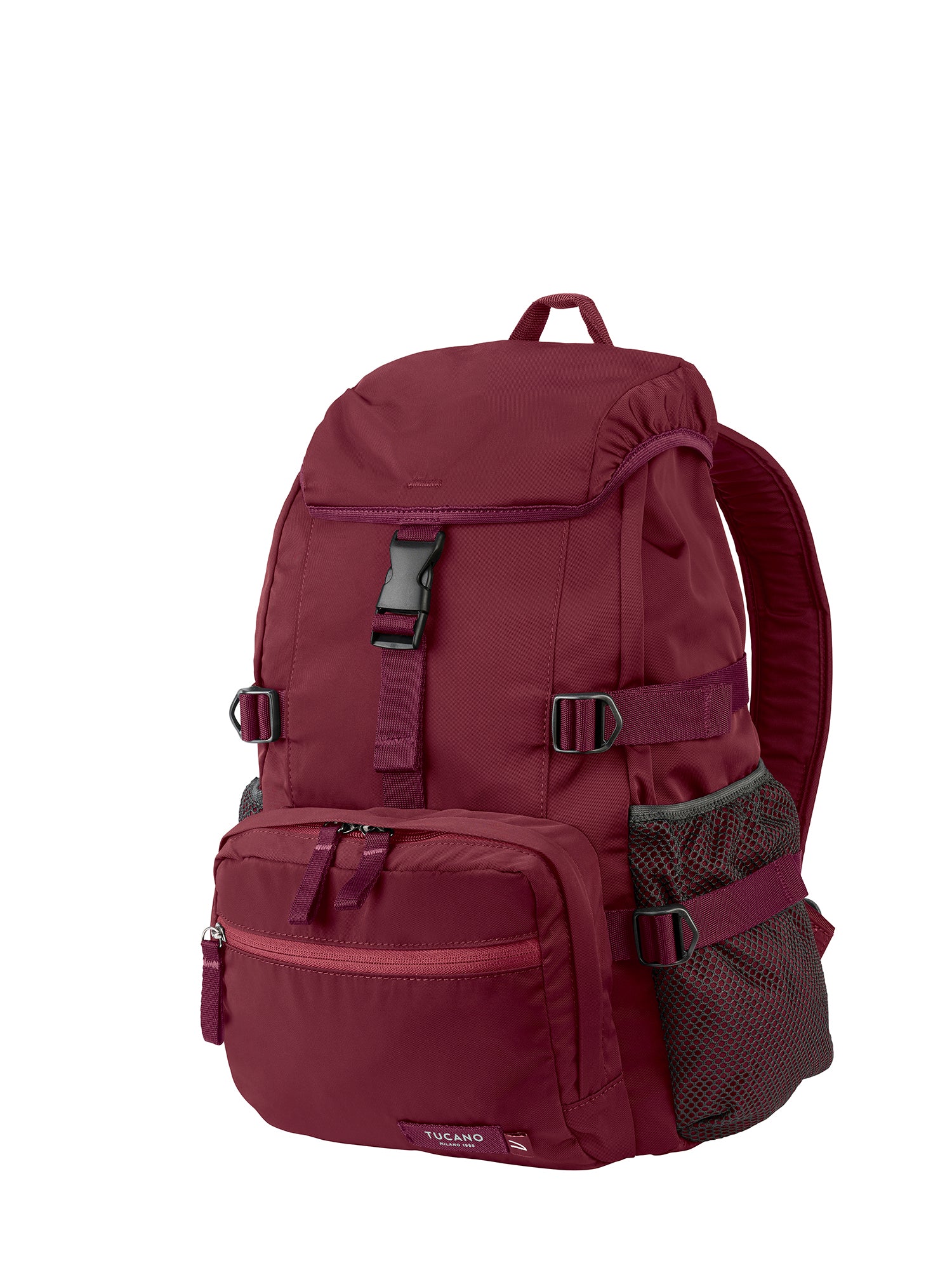 Zaino unisex in PET riciclato Casual BKDES1314-Bordeaux Tucano