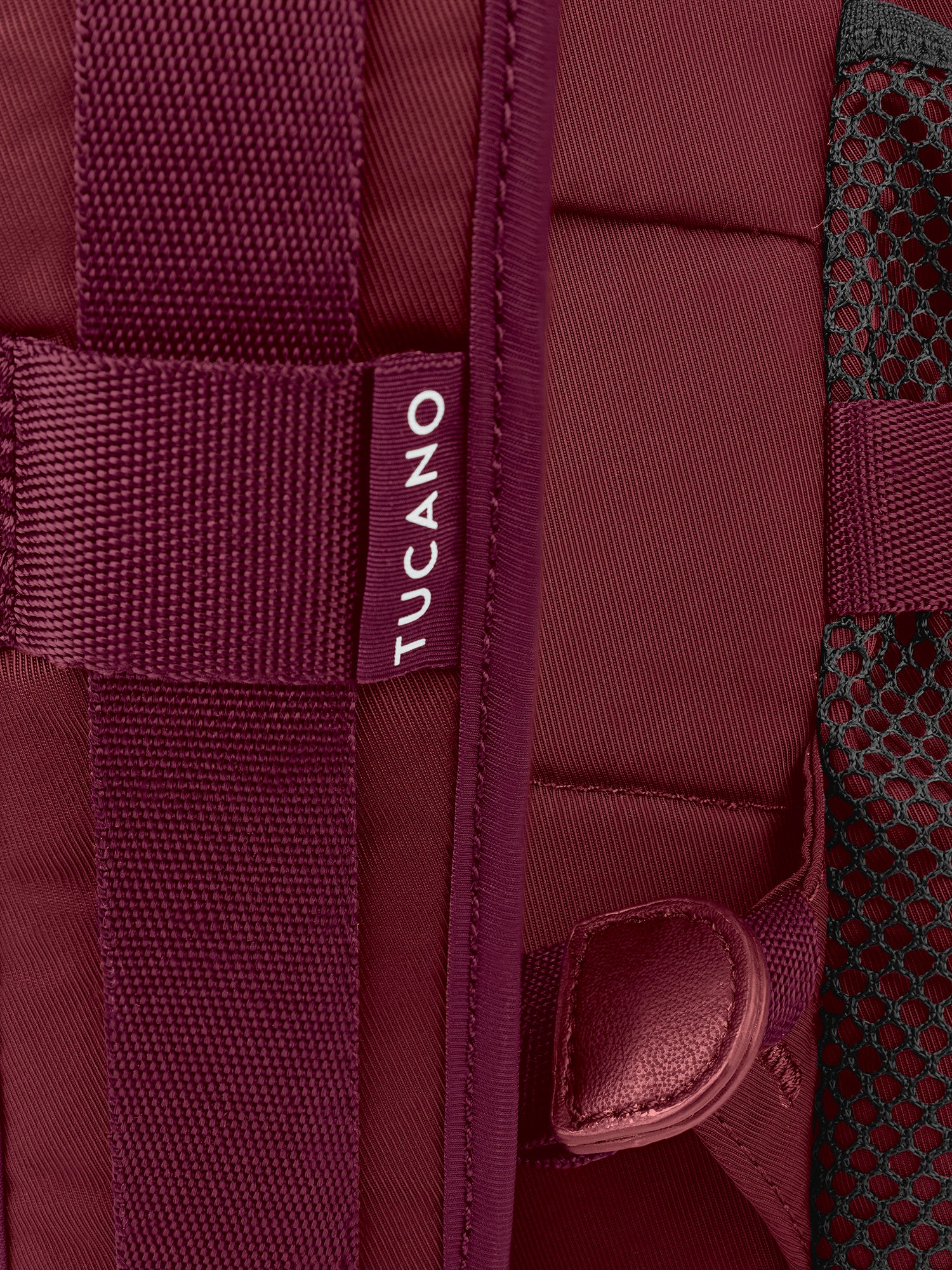 Zaino unisex in PET riciclato Casual BKDES1314-Bordeaux Tucano