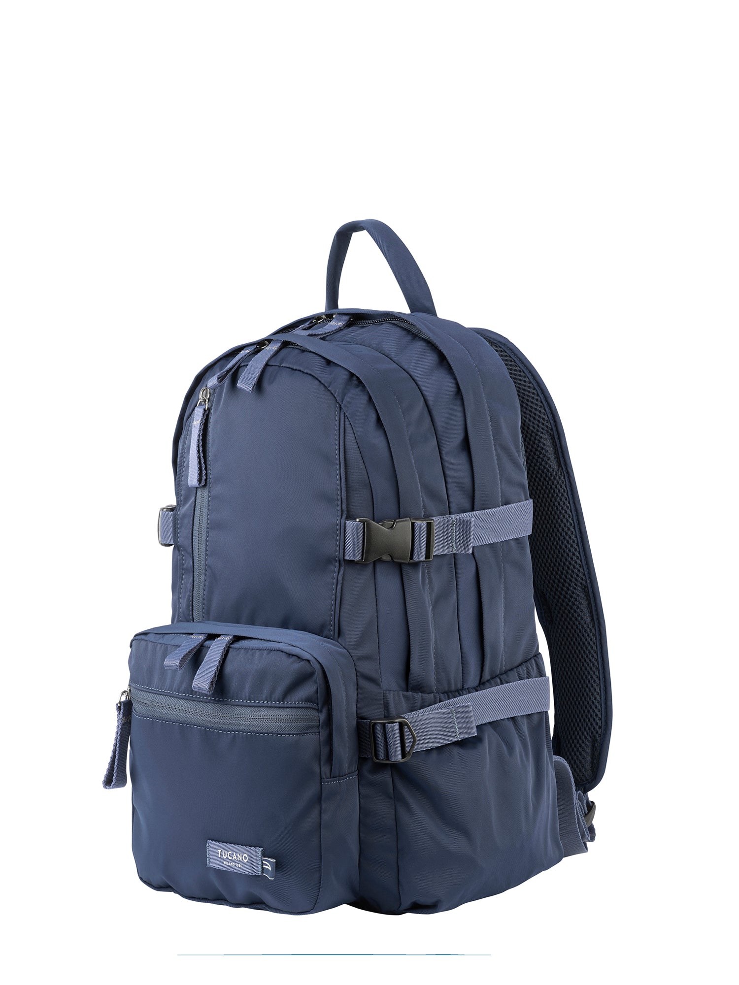 Zaino Unisex in PET Riciclato Casual BKDES15-Blu Tucano