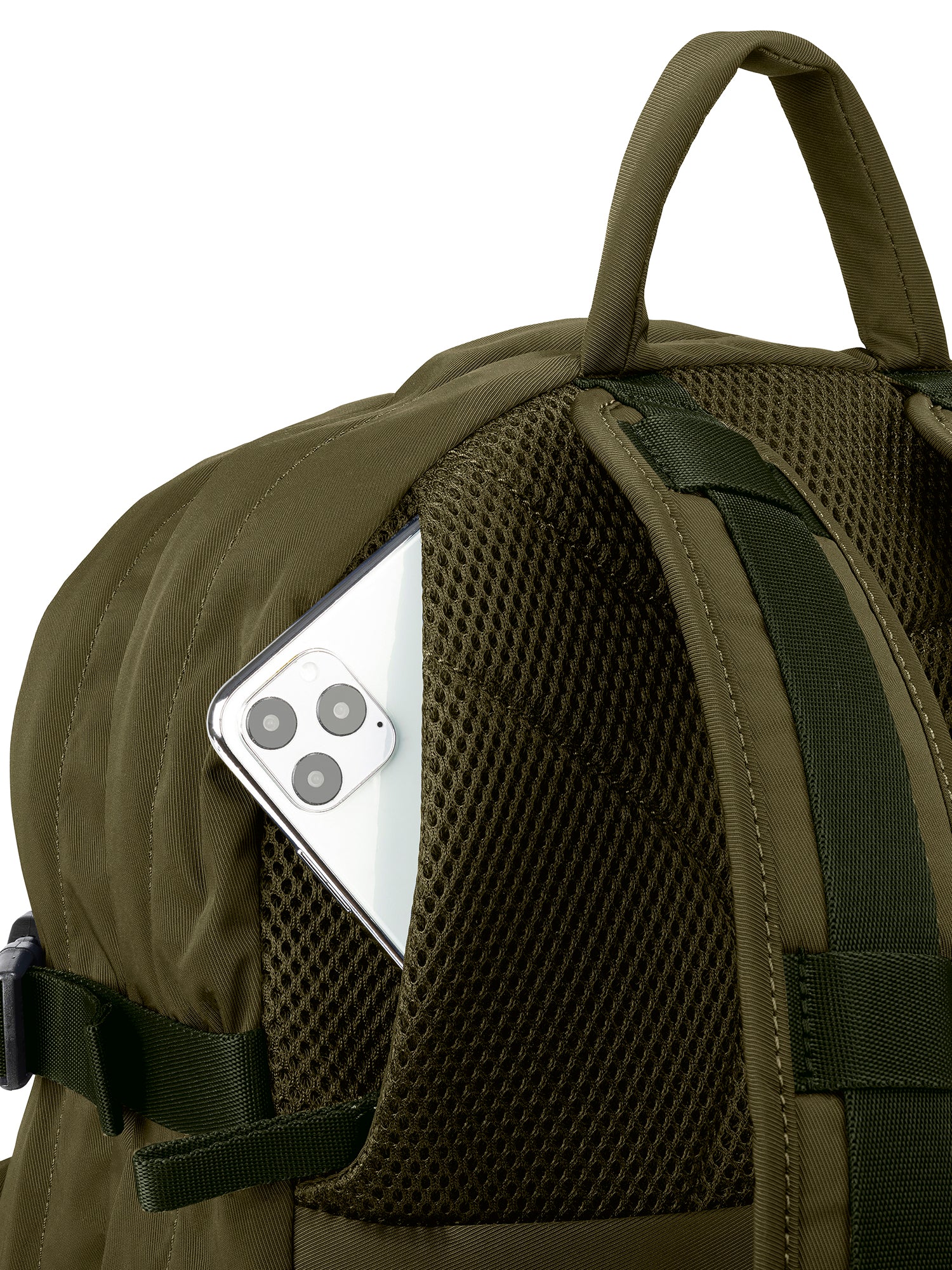 Zaino Unisex in PET Riciclato Casual BKDES15-Verde militare Tucano