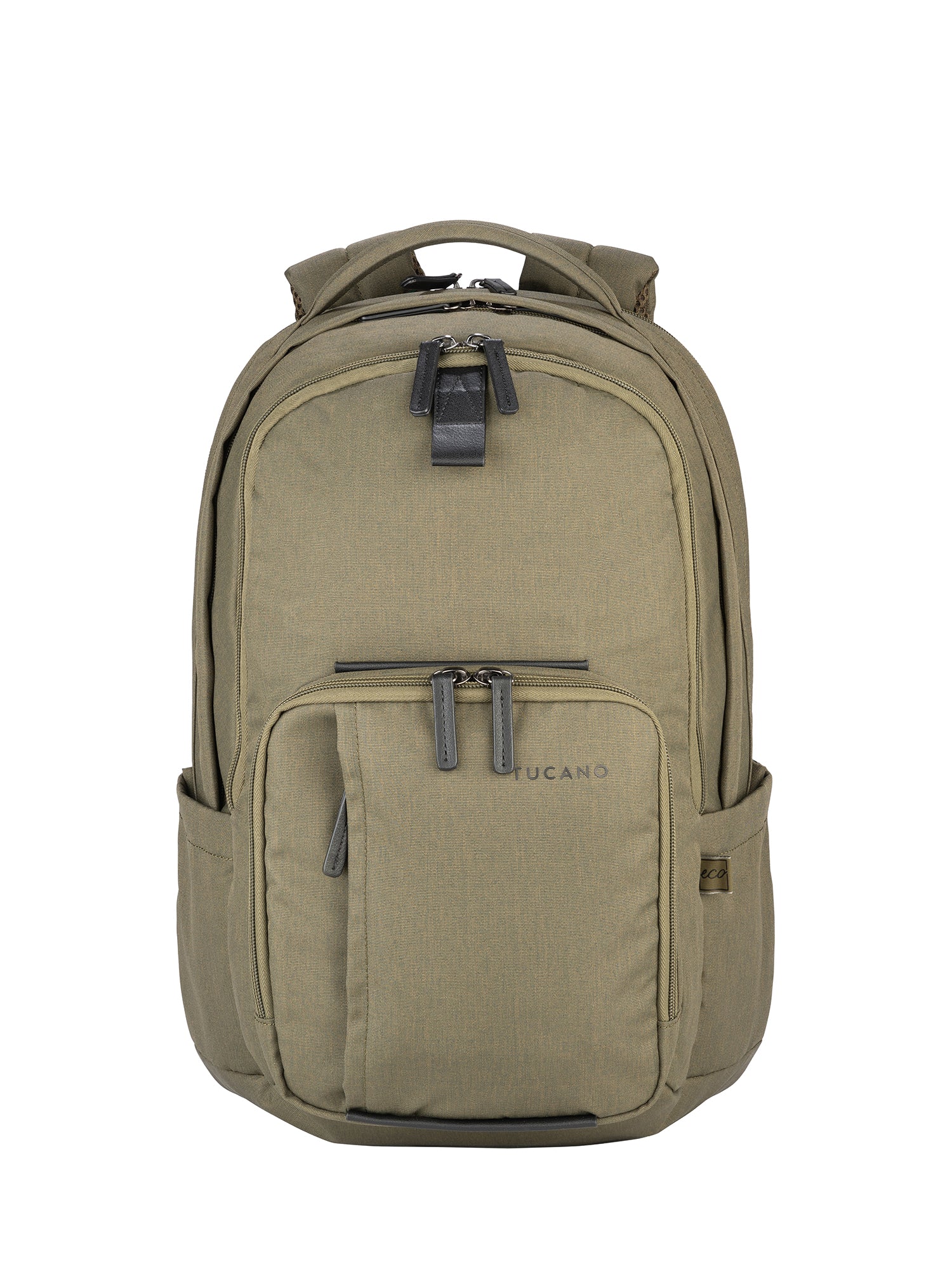 Borsa a mano unisex Polietilene riciclato BKFLASH15-Verde militare Tucano