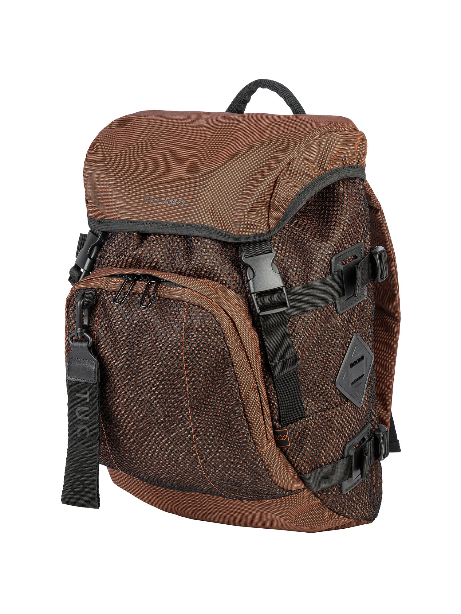 Zaino unisex riciclato Casual BKGOAL-Marrone Tucano