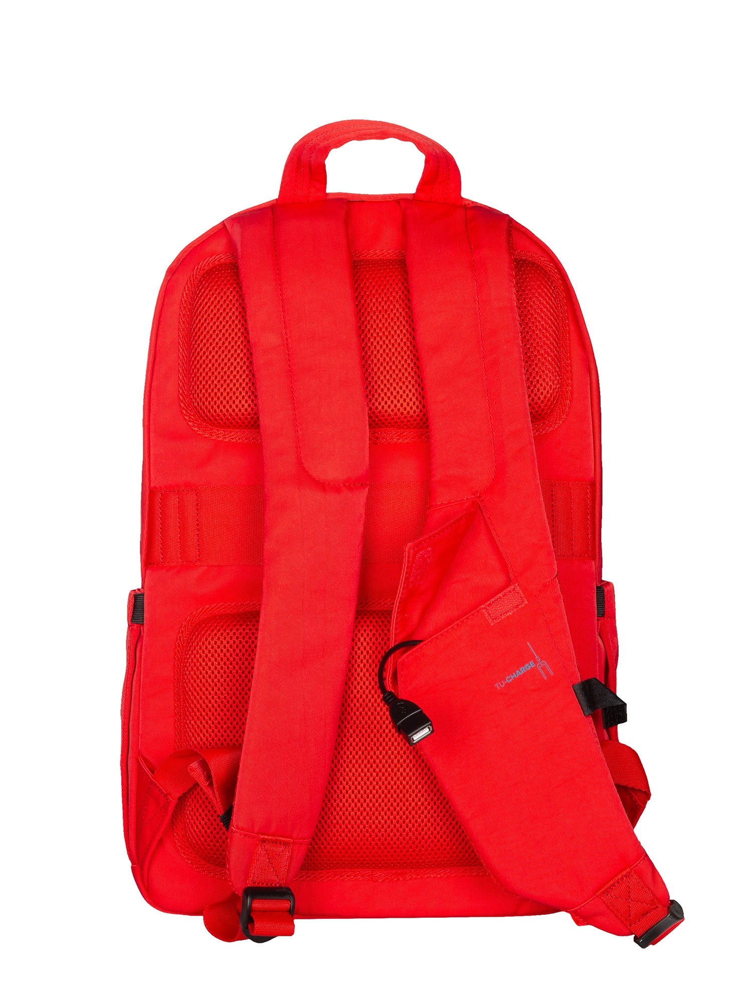 Zaino unisex in nylon Casual BKPHO-Rosso Tucano