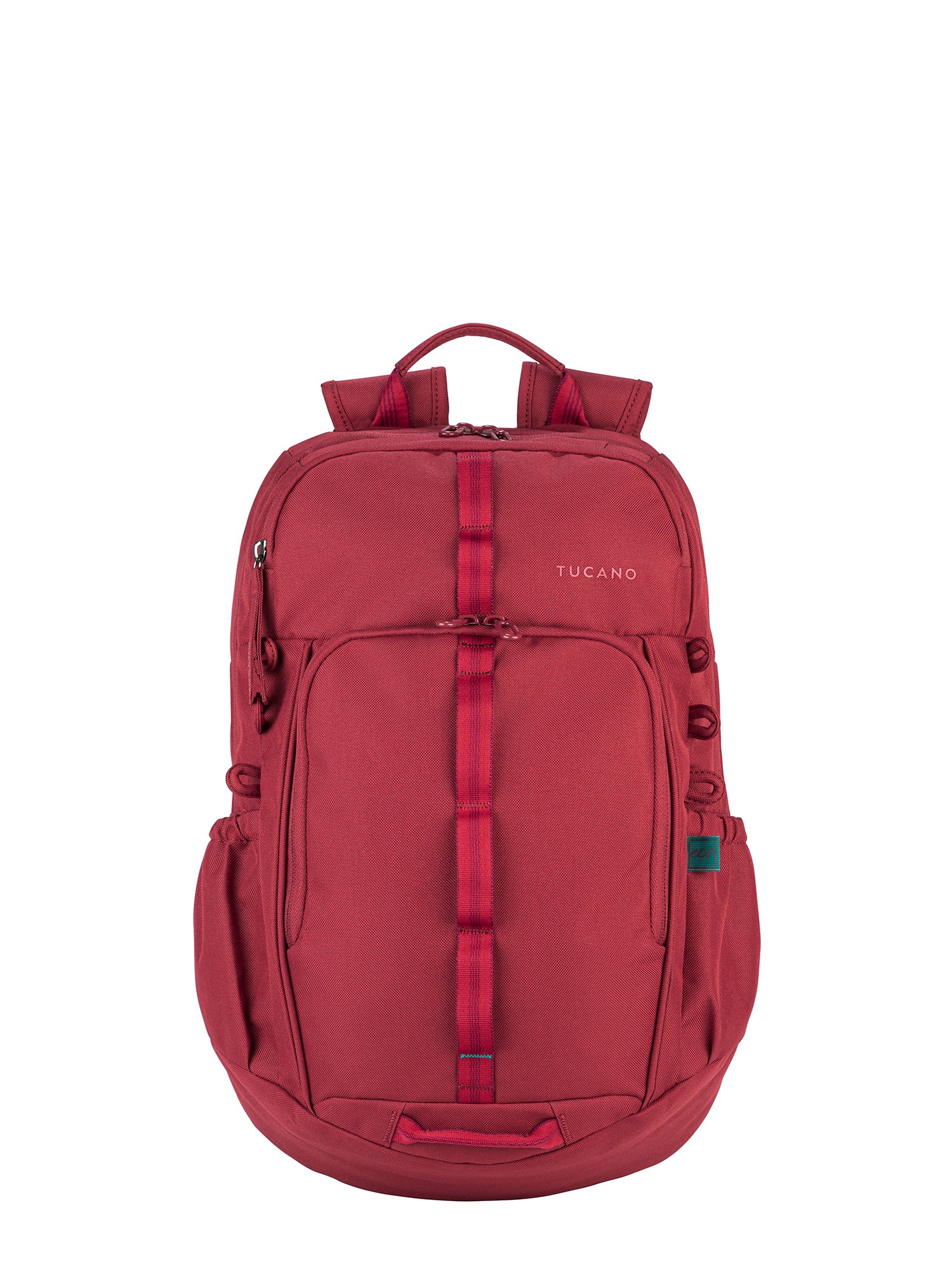 Zaino Unisex in PET Riciclato Casual BKRING15-Bordeaux Tucano