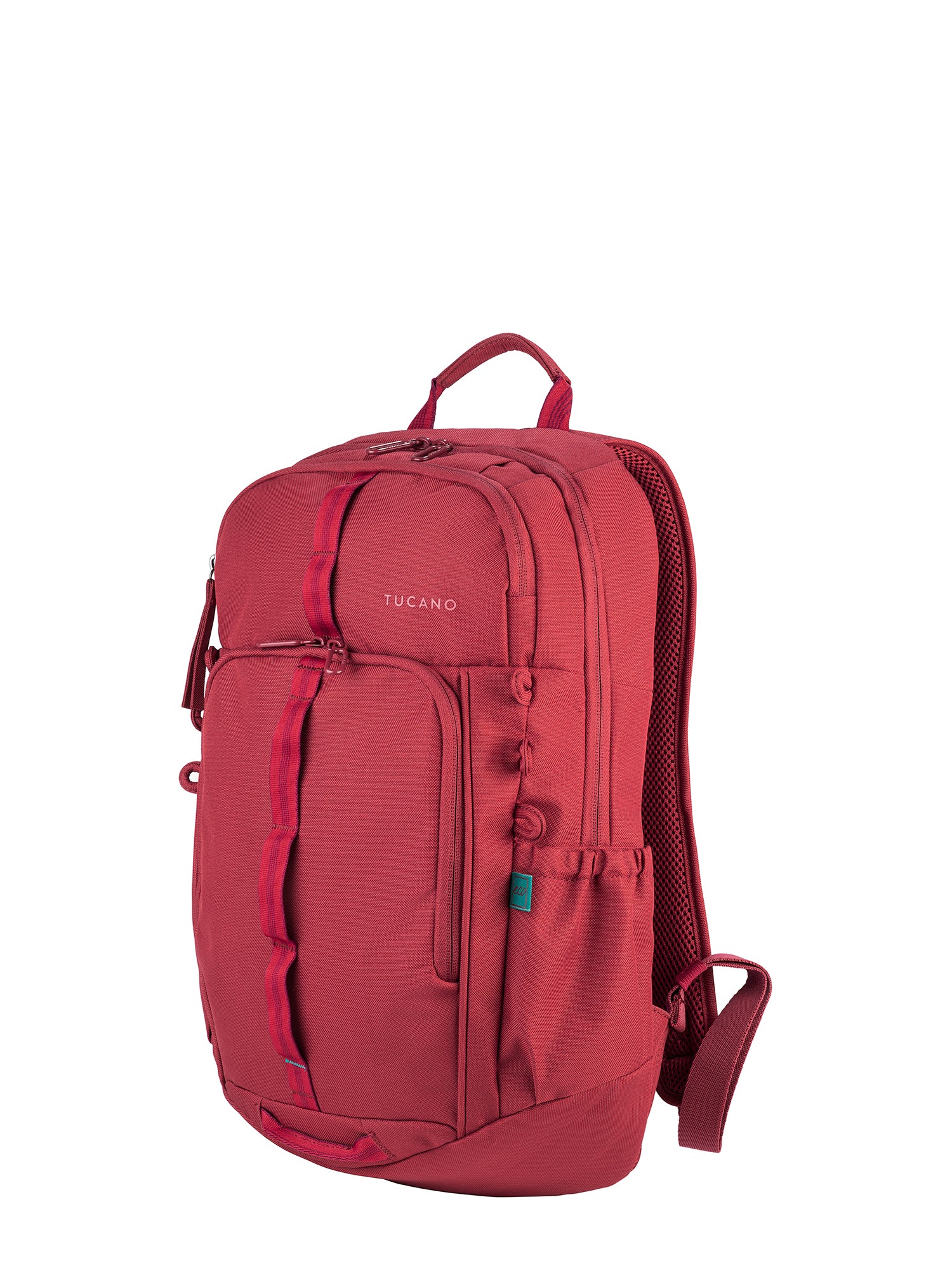 Zaino Unisex in PET Riciclato Casual BKRING15-Bordeaux Tucano