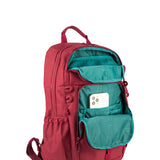 Zaino Unisex in PET Riciclato Casual BKRING15-Bordeaux Tucano