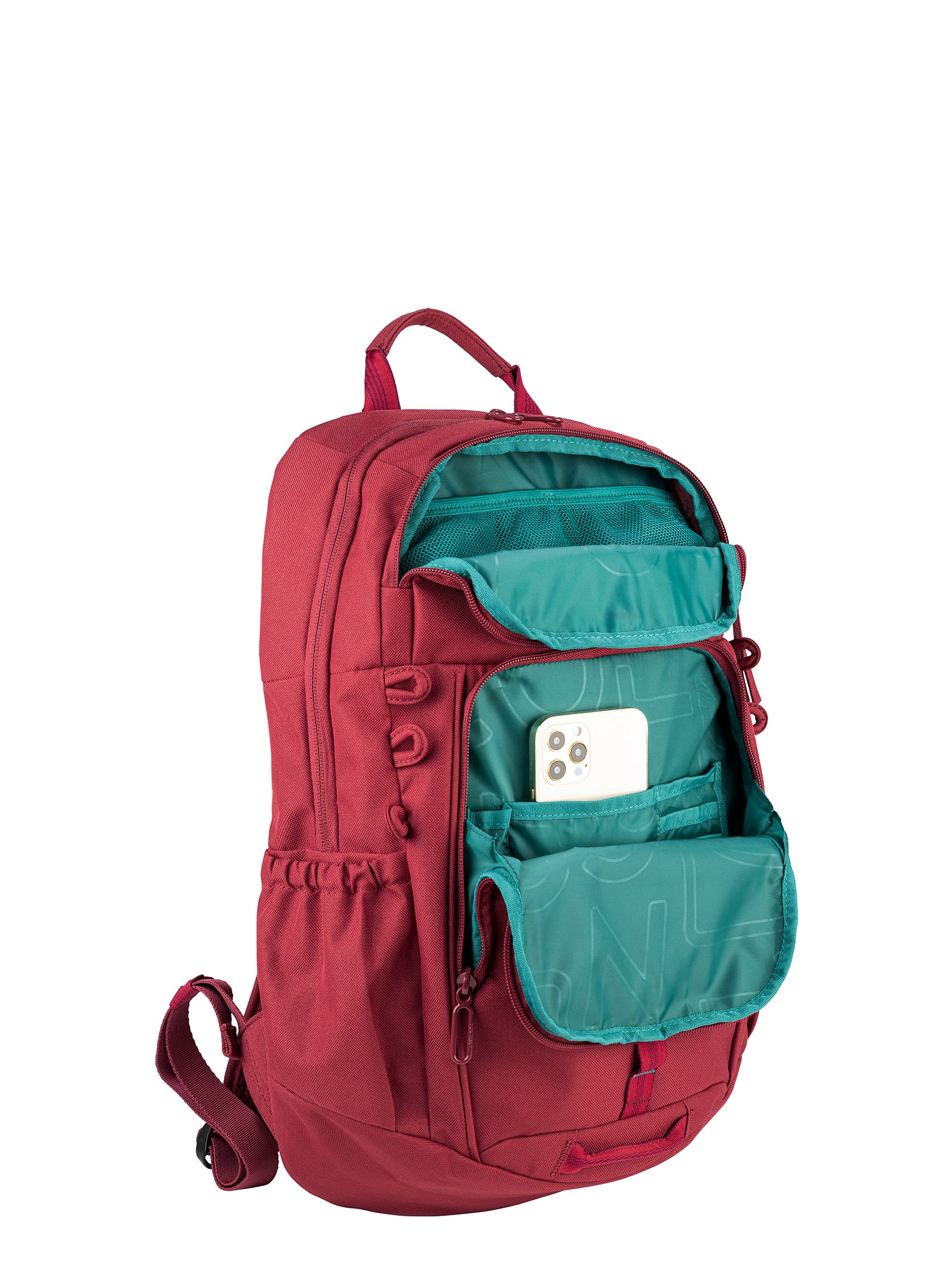 Zaino Unisex in PET Riciclato Casual BKRING15-Bordeaux Tucano