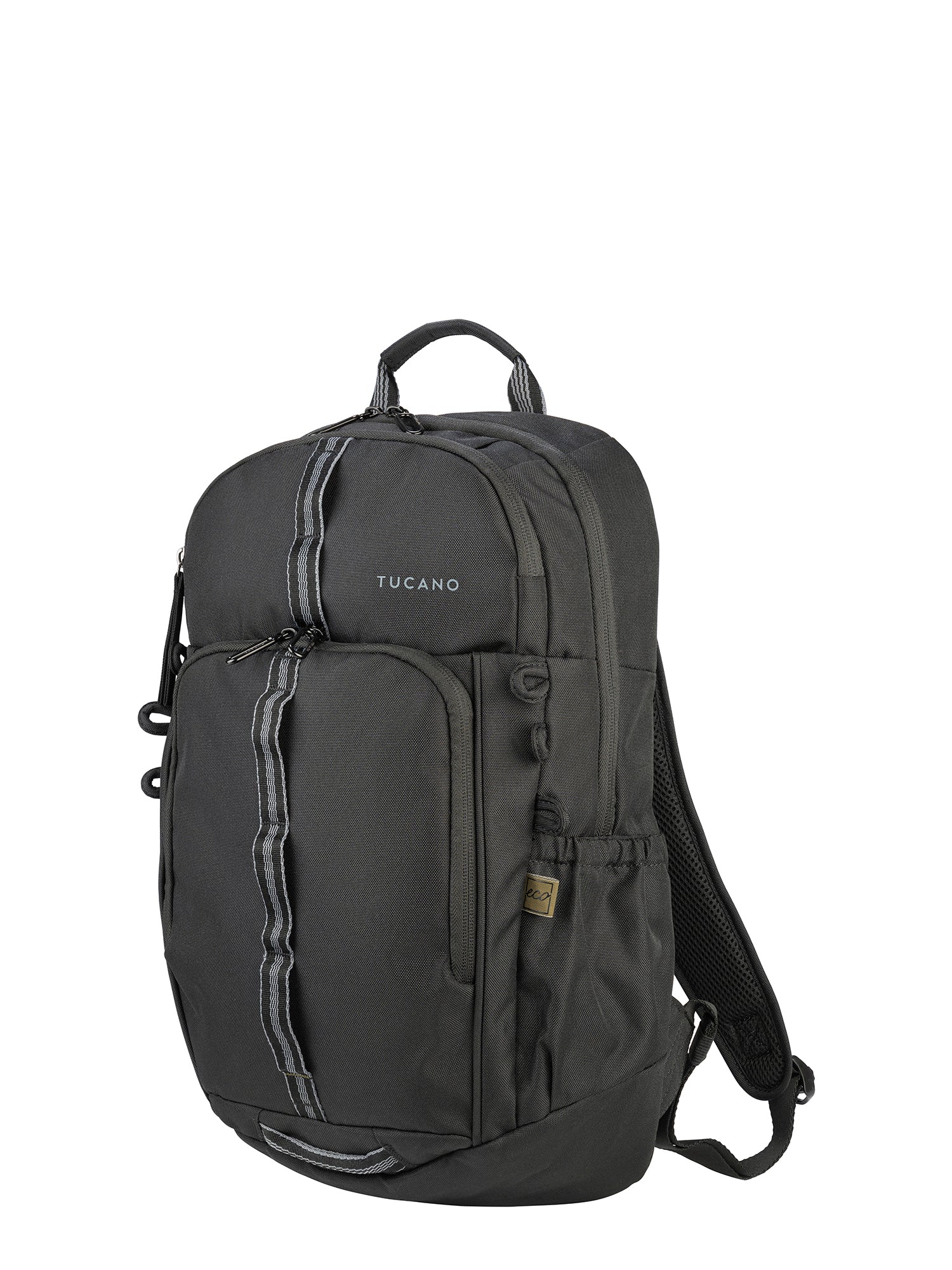 Zaino Unisex in PET Riciclato Casual BKRING15-Nero Tucano