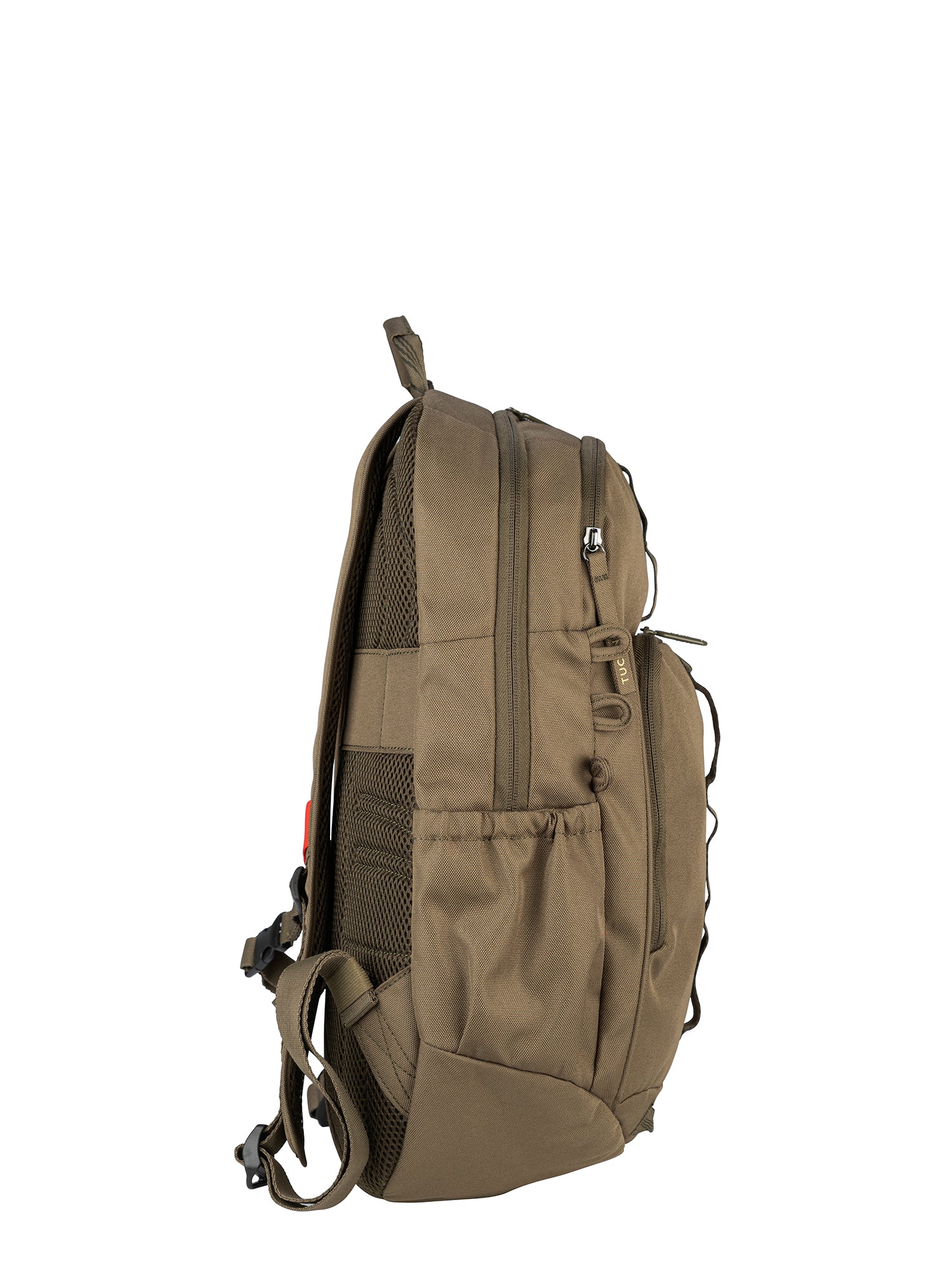 Zaino Unisex in PET Riciclato Casual BKRING15-Verde militare Tucano