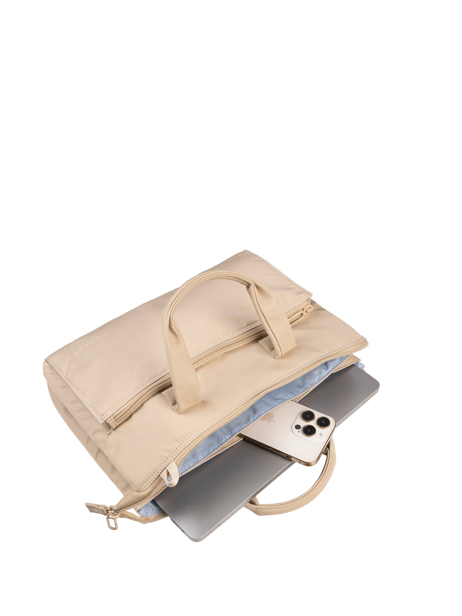 Borsa a mano da donna PET riciclato BLAM21314-Beige Tucano