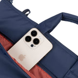 Borsa a mano da donna PET riciclato BLAM21516-Blu Tucano