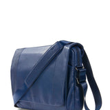 Borsa a tracolla unisex vera pelle Casual BMOP15-Blu Tucano