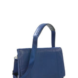 Borsa a tracolla unisex in vera pelle Casual BOCP11-Blu Tucano