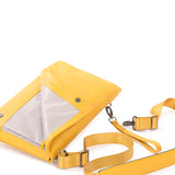 Borsa a tracolla unisex in vera pelle Casual BOCP11-Giallo Tucano