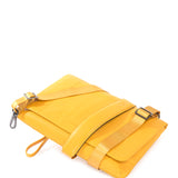 Borsa a tracolla unisex in vera pelle Casual BOCP11-Giallo Tucano