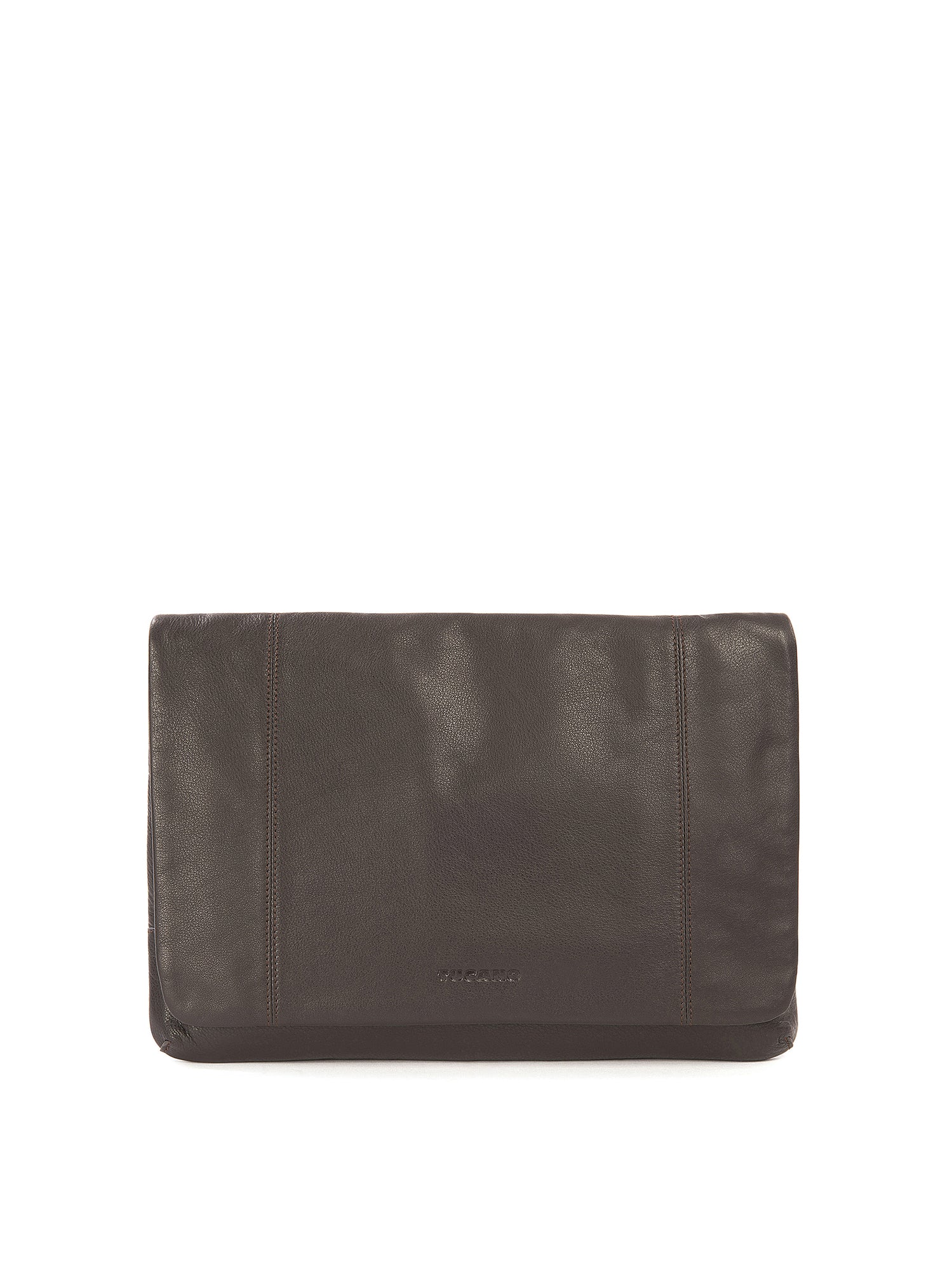 Borsa a tracolla unisex in vera pelle Casual BOCP11-Marrone Tucano
