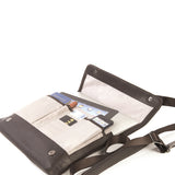 Borsa a tracolla unisex in vera pelle Casual BOCP11-Marrone Tucano