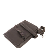 Borsa a tracolla unisex in vera pelle Casual BOCP11-Marrone Tucano