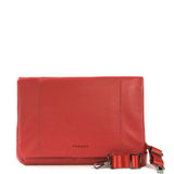Borsa a tracolla unisex in vera pelle Casual BOCP11-Rosso Tucano