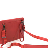 Borsa a tracolla unisex in vera pelle Casual BOCP11-Rosso Tucano