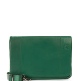Borsa a tracolla unisex in vera pelle Casual BOCP11-Verde Tucano