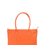 Borsa a spalla da donna 100% vera pelle BOTP13-Arancione Tucano