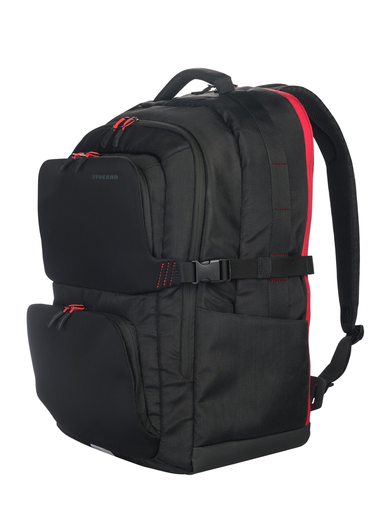 Zaino Unisex in Nylon Casual BSFBK-Nero Tucano