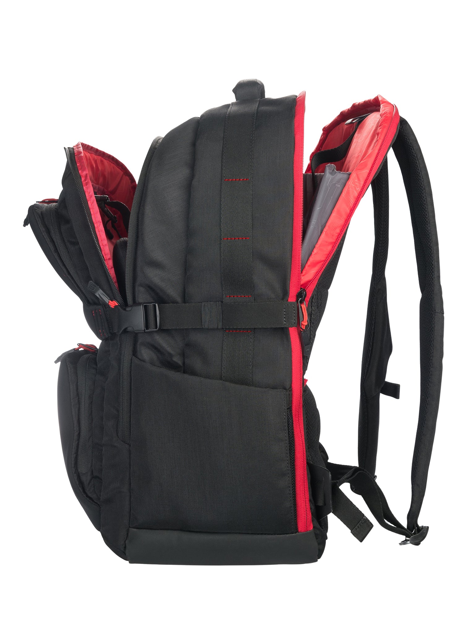 Zaino Unisex in Nylon Casual BSFBK-Nero Tucano