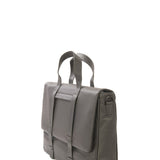 Borsa a mano unisex vera pelle Casual BTE15-Grigio ghiaccio Tucano