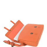 Borsa a mano unisex vera pelle Casual BTEC11-O-Arancione Tucano