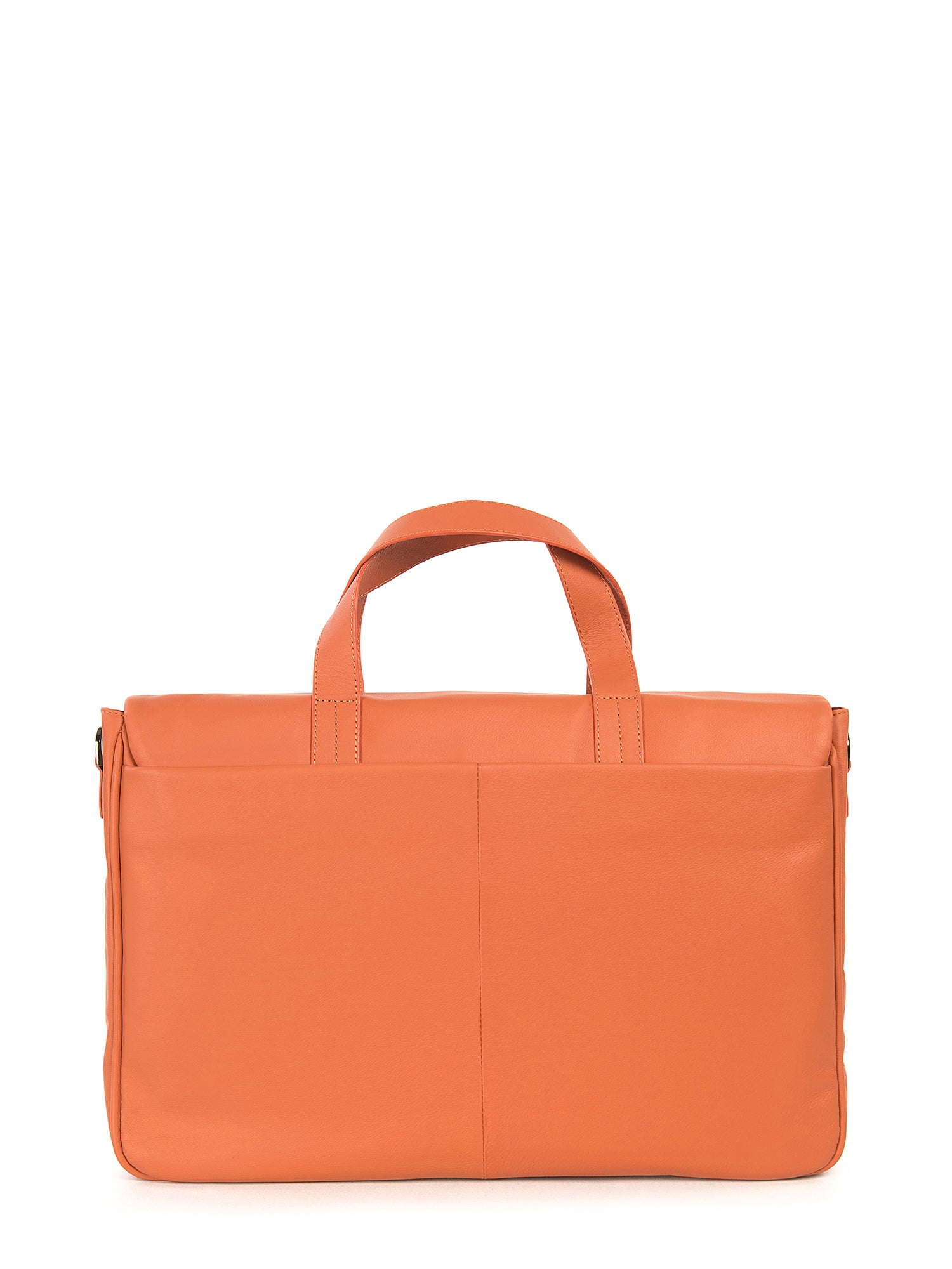 Borsa a mano unisex vera pelle Casual BTEC11-O-Arancione Tucano