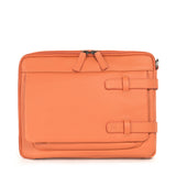 Borsa a tracolla unisex vera pelle Casual BTES-Arancione Tucano