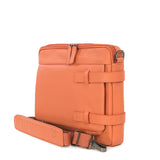 Borsa a tracolla unisex vera pelle Casual BTES-Arancione Tucano