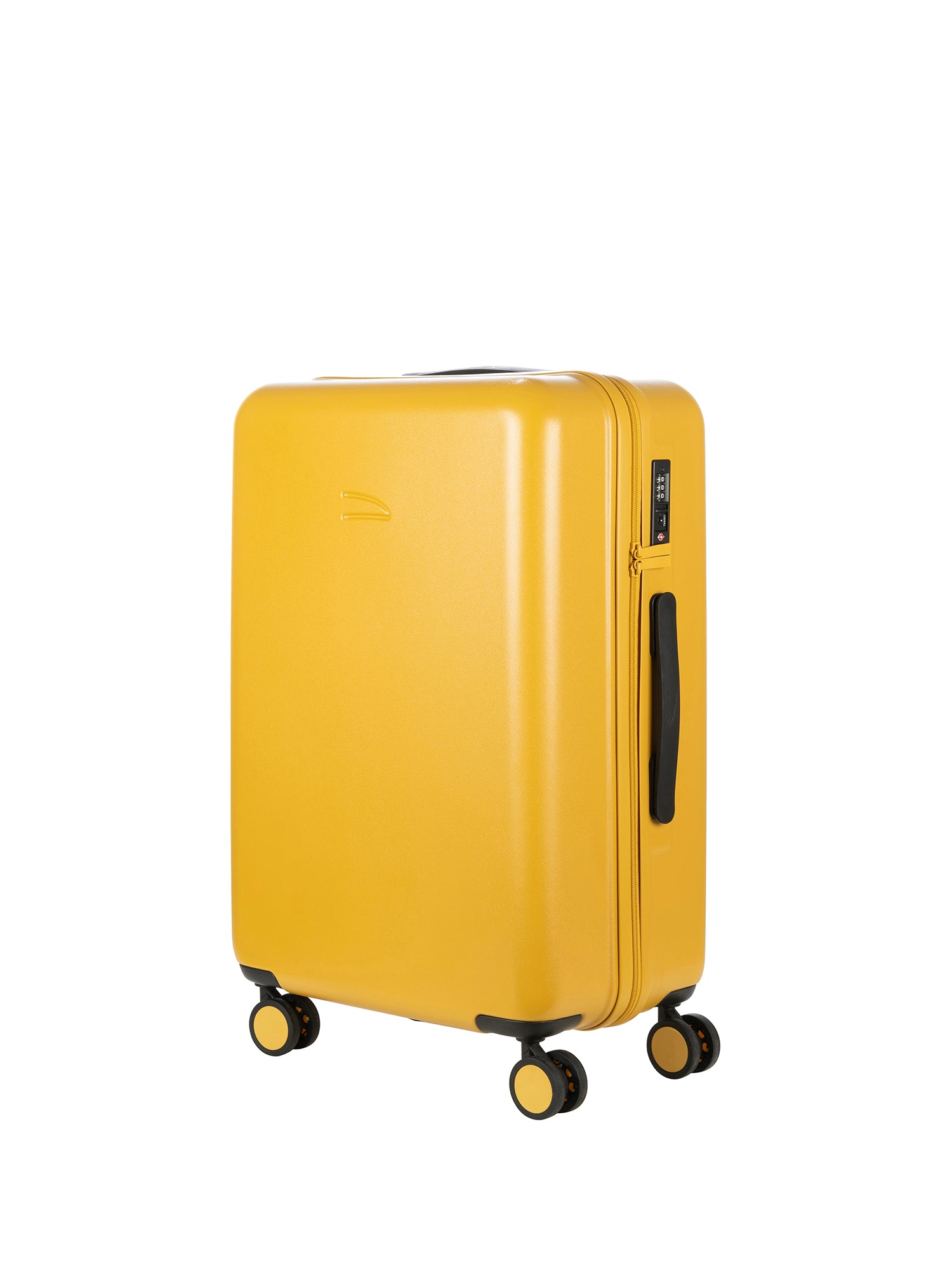 Valigia Unisex Policarbonato Con Zip BTRTED-M-Giallo Tucano