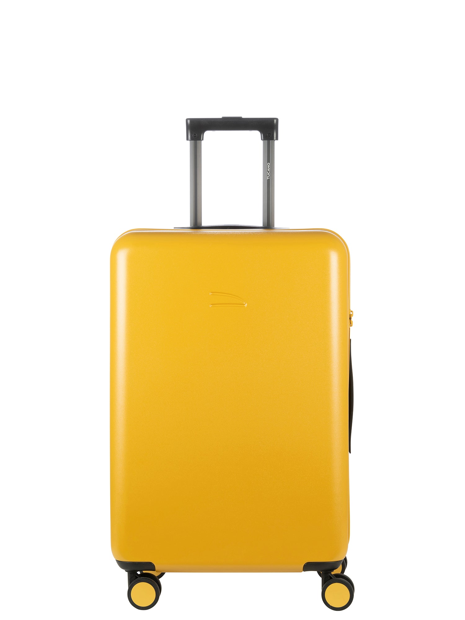 Valigia Unisex Policarbonato Con Zip BTRTED-M-Giallo Tucano