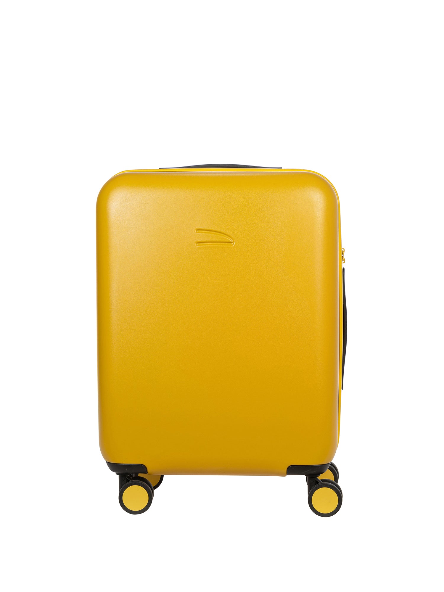 Valigia Unisex in Policarbonato Con Zip BTRTED-S-Giallo Tucano