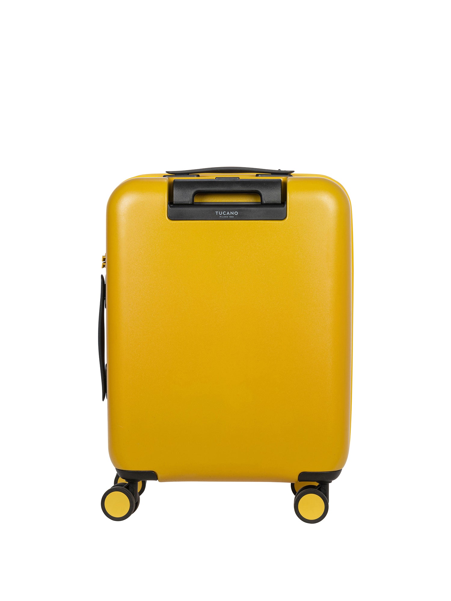 Valigia Unisex in Policarbonato Con Zip BTRTED-S-Giallo Tucano